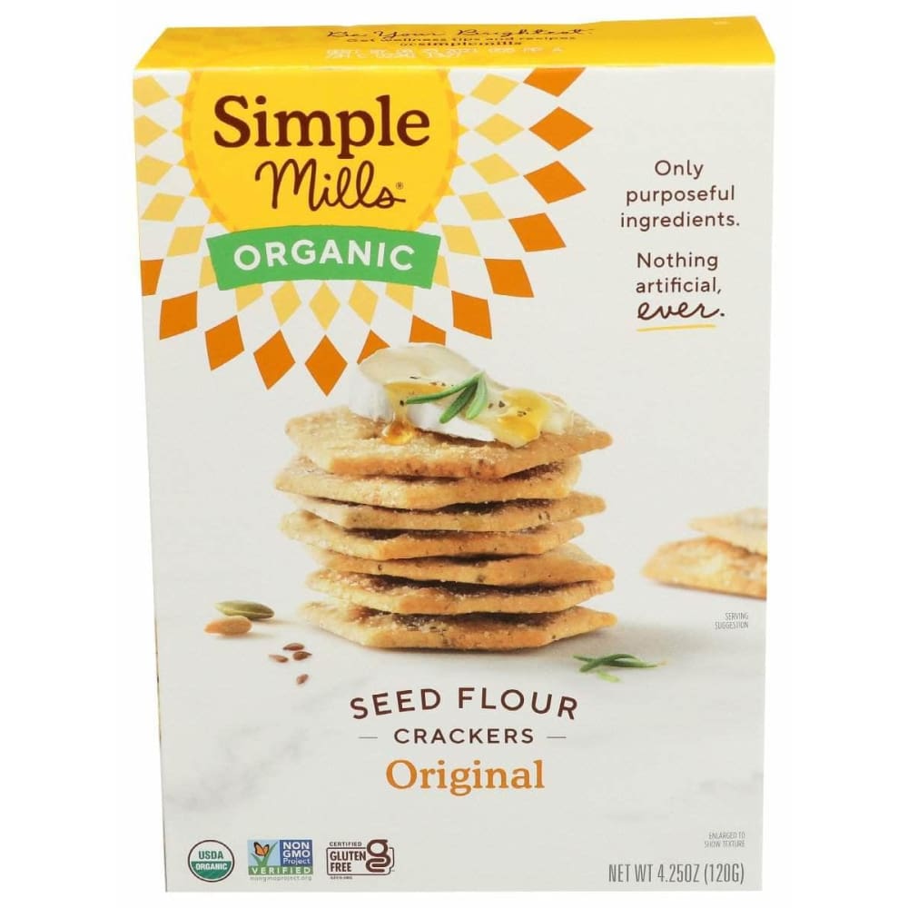 SIMPLE MILLS Simple Mills Cracker Seed Original, 4.25 Oz