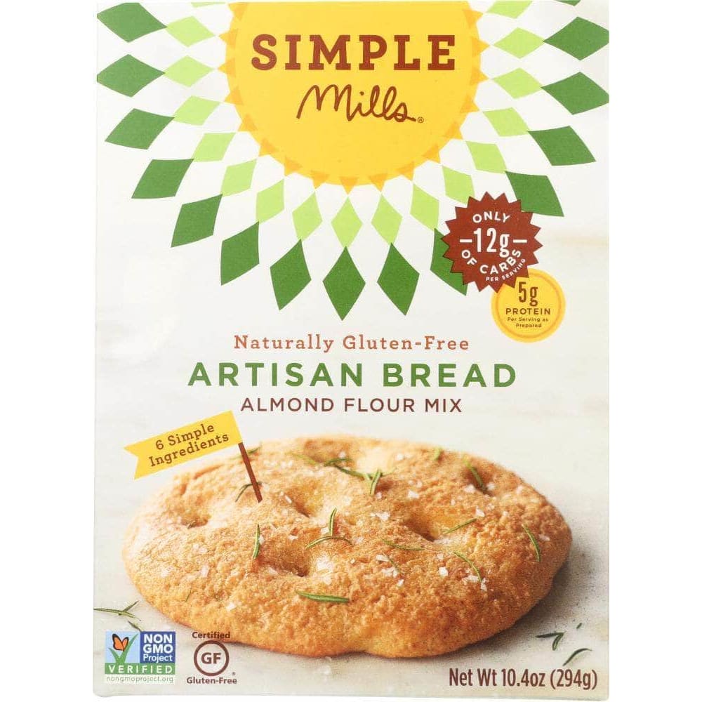 Simple Mills Simple Mills Gluten Free Artisan Bread Almond Flour Mix, 9.5 oz
