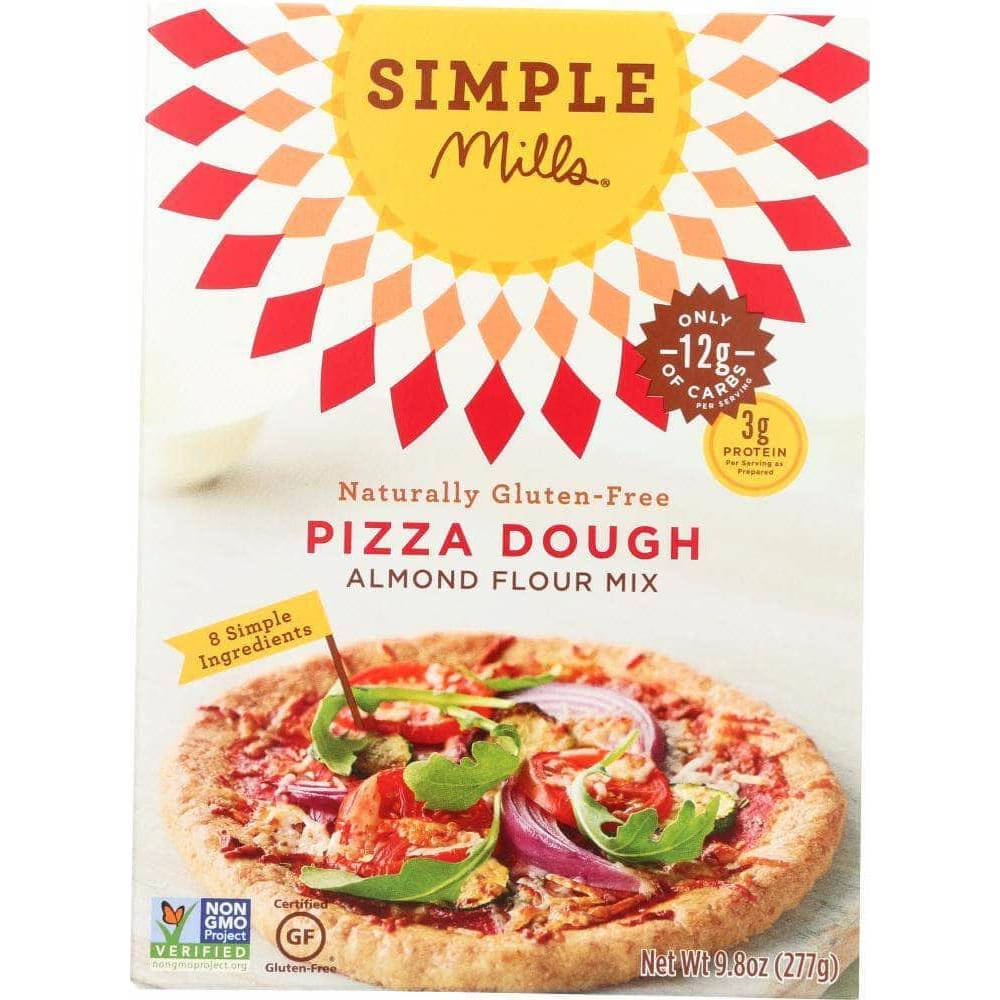 Simple Mills Simple Mills Gluten Free Pizza Dough Almond Flour Mix, 9.8 oz