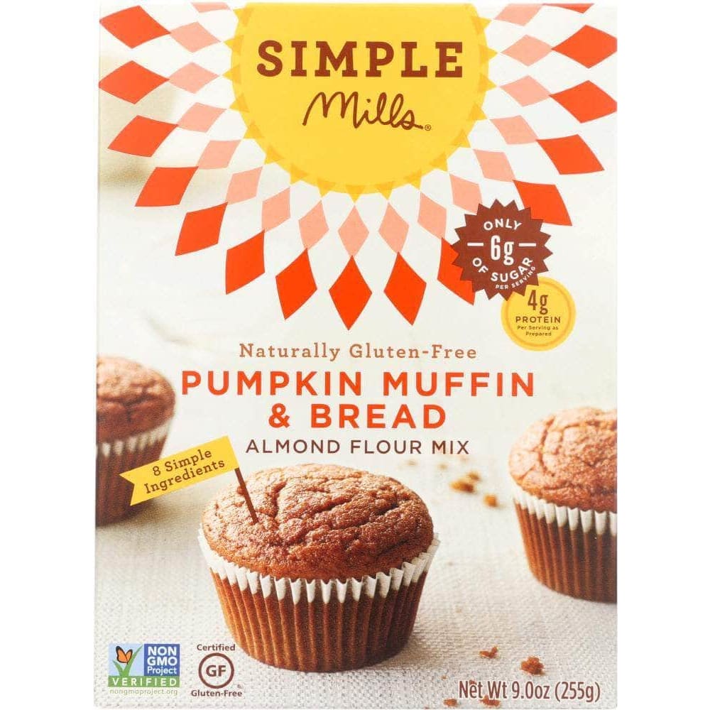 Simple Mills Simple Mills Gluten Free Pumpkin Muffin Almond Flour Mix, 9 oz