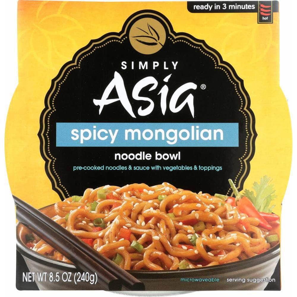 Simply Asia Simply Asia Spicy Mongolian Noodle Bowl, 8.5 oz