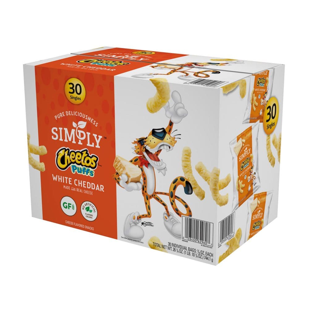 Simply Cheetos Puffs White Cheddar (30 ct.) - Chips - Simply Cheetos