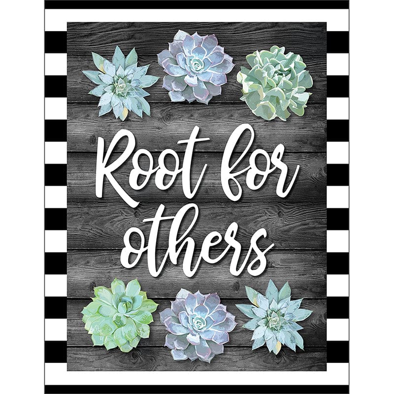 Simply Stylish Root For Others Chrt (Pack of 12) - Motivational - Carson Dellosa Education