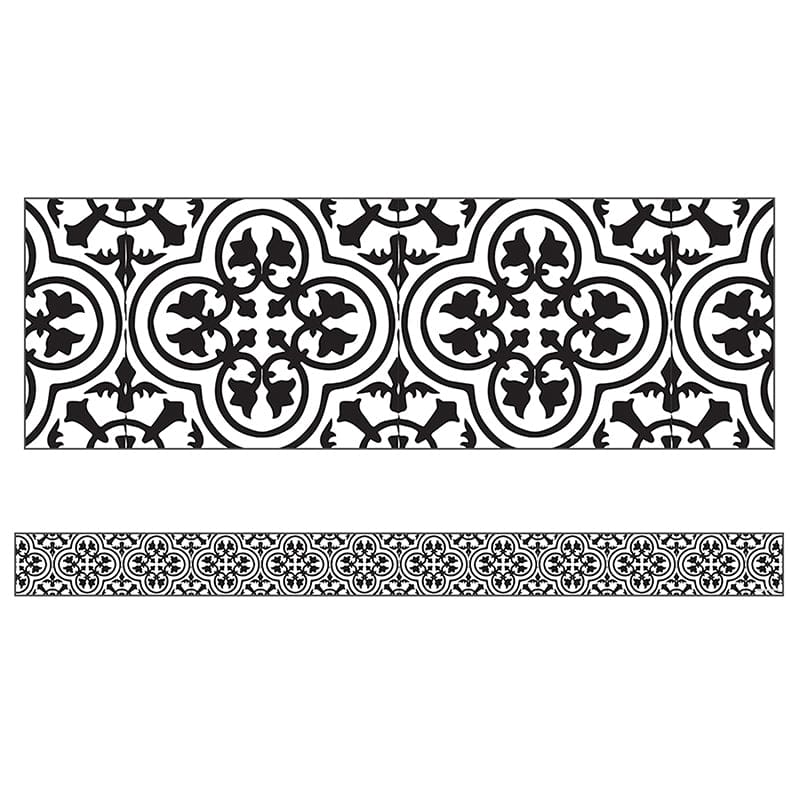 Simply Stylish Tile Straight Border (Pack of 10) - Border/Trimmer - Carson Dellosa Education