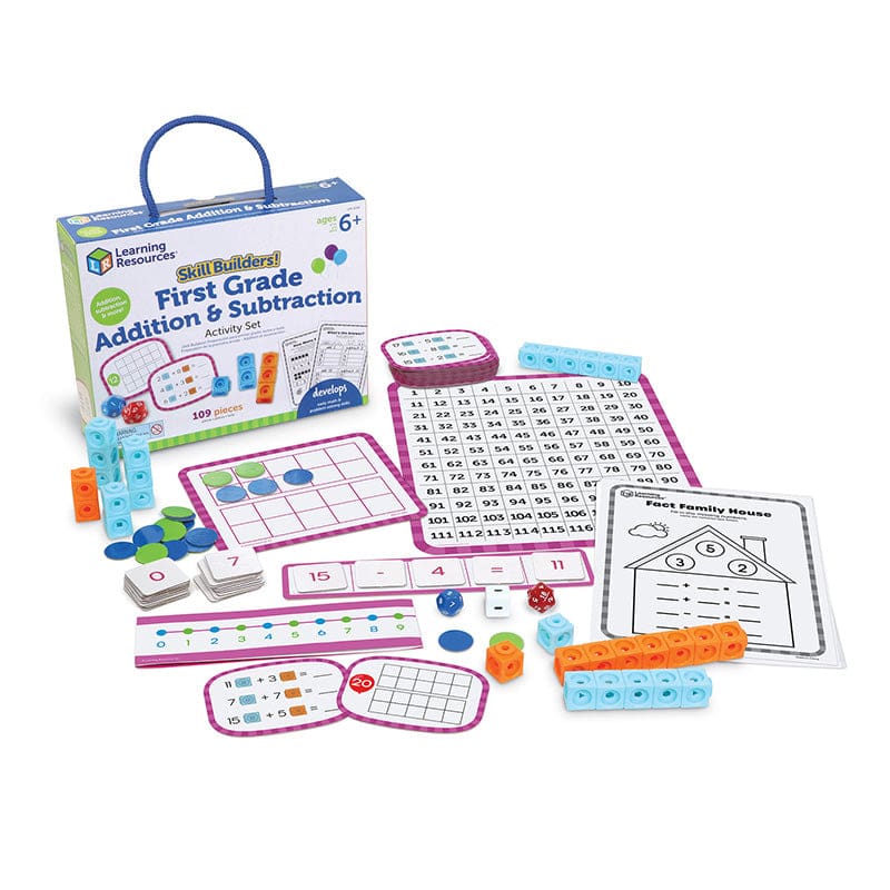 Skill Builders Gr1 Add & Subtract (Pack of 2) - Math - Learning Resources