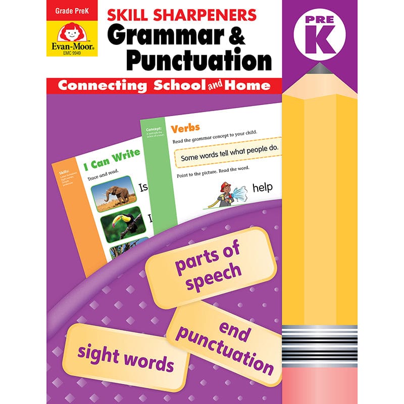 Skill Sharpenr Grammar & Punc Gr Pk (Pack of 6) - Grammar Skills - Evan-moor