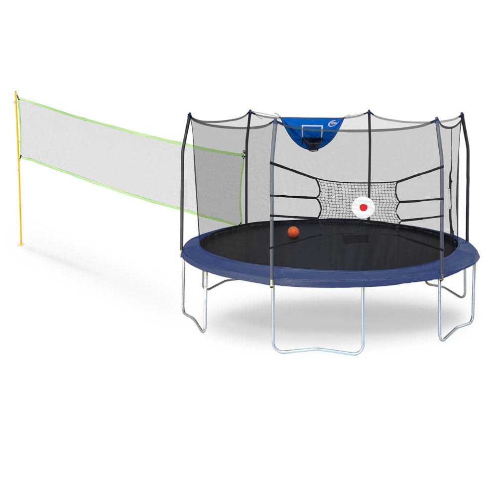 Skywalker 15’ Round Sports Arena Trampoline and Enclosure - Trampolines - Skywalker