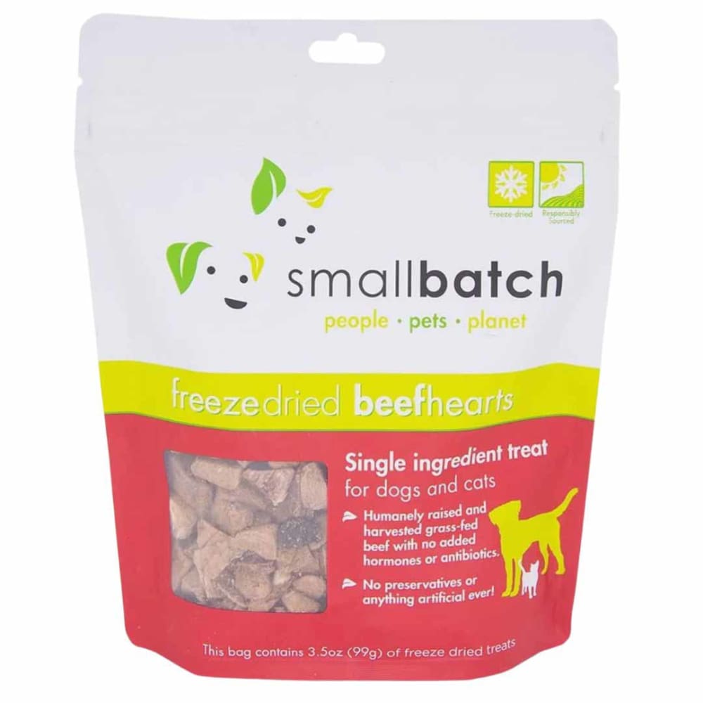 Small Batch Freeze Dried Beef Hearts - 3.5oz. | ShelHealth