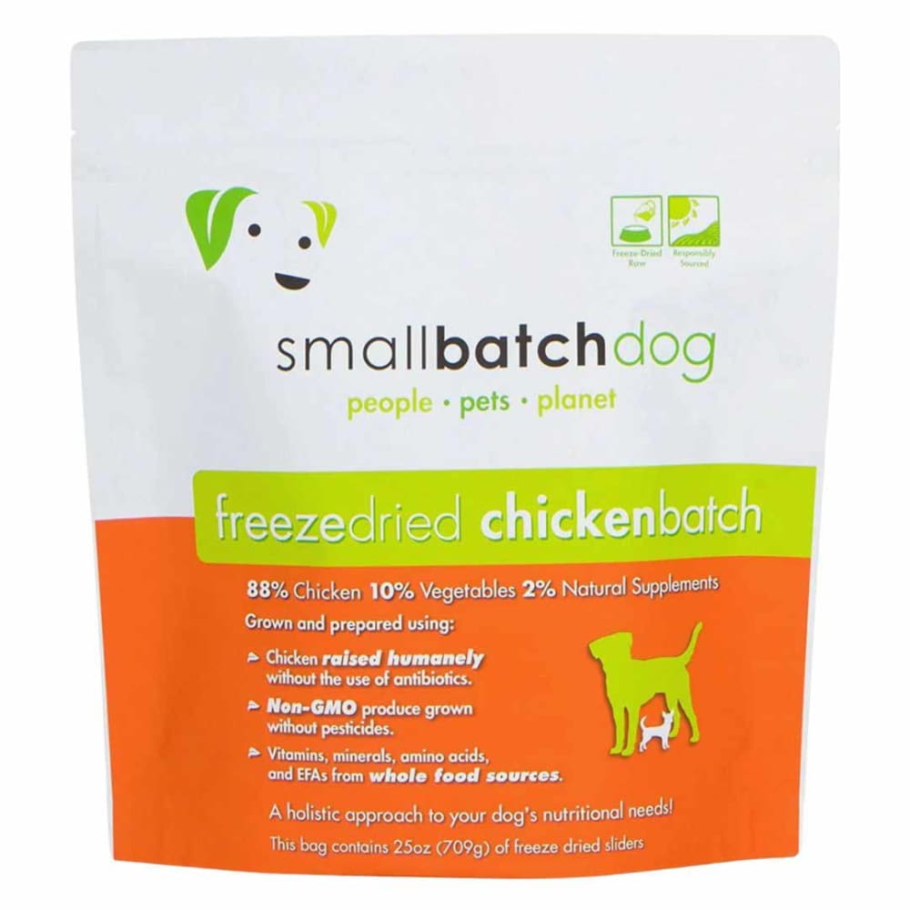 Small Batch Freeze Dried Chicken Sliders - 25oz. - Pet Supplies - Small Batch