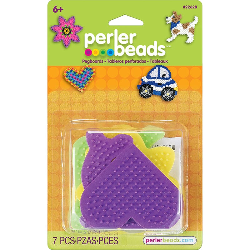 Small Fun Shaped Pegboards Pk Of 5 (Pack of 10) - Pegs - Perler