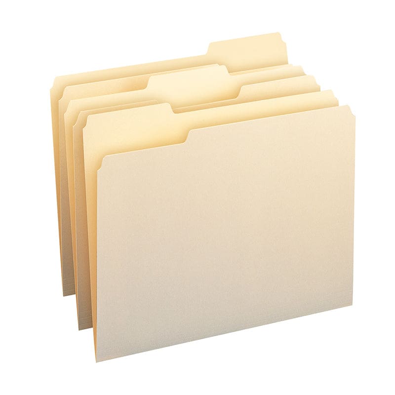 Smead Letter Size File Folders Manila Box Of 100 Single Ply - Folders - Smead Manufacturing Company