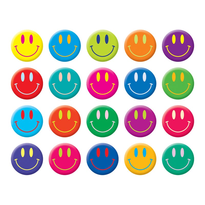 Smiley Faces Stickers 200 Stickers (Pack of 12) - Stickers - Scholastic Teaching Resources