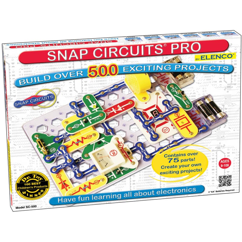 Snap Circuits Pro 500-In-1 - Experiments - Elenco Electronics