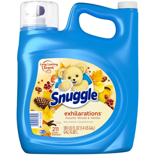 Snuggle Blue Sparkle Liquid Fabric Softener, 188 oz.