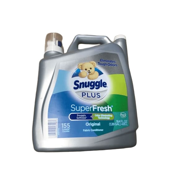 Snuggle Plus Super Fresh Fabric Conditioner, 164 fl. oz. - ShelHealth.Com