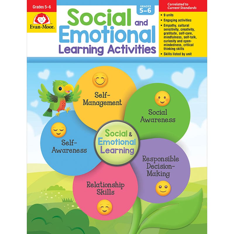 Social & Emotional Activits Gr 5-6 (Pack of 2) - Self Awareness - Evan-moor