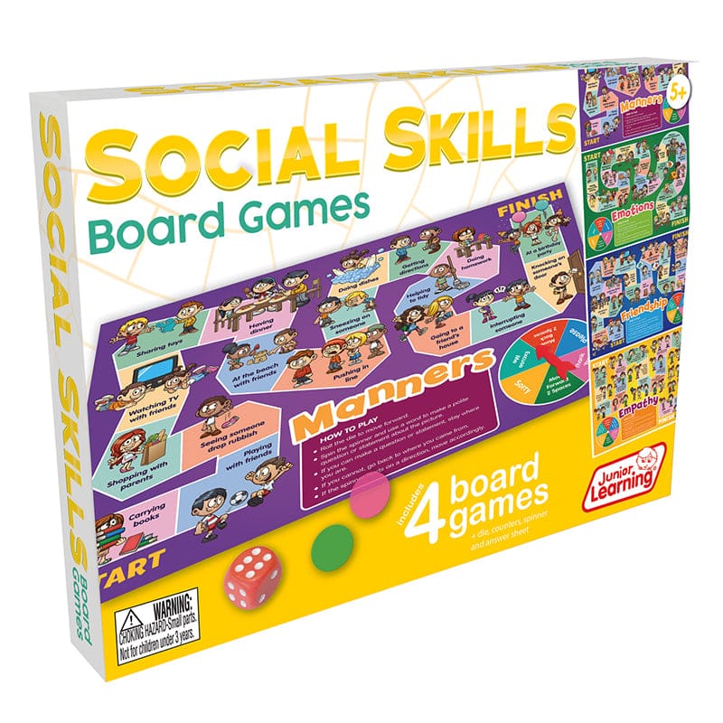 Social Skills Board Games (Pack of 2) - Games - Junior Learning