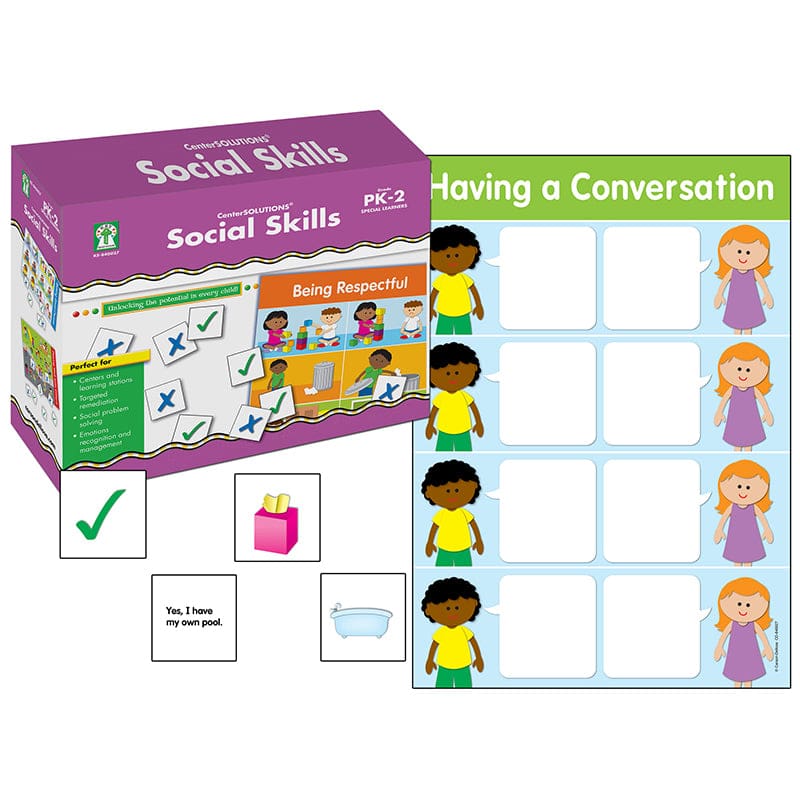 Social Skills Centersolutions Pk-2 - Self Awareness - Carson Dellosa Education