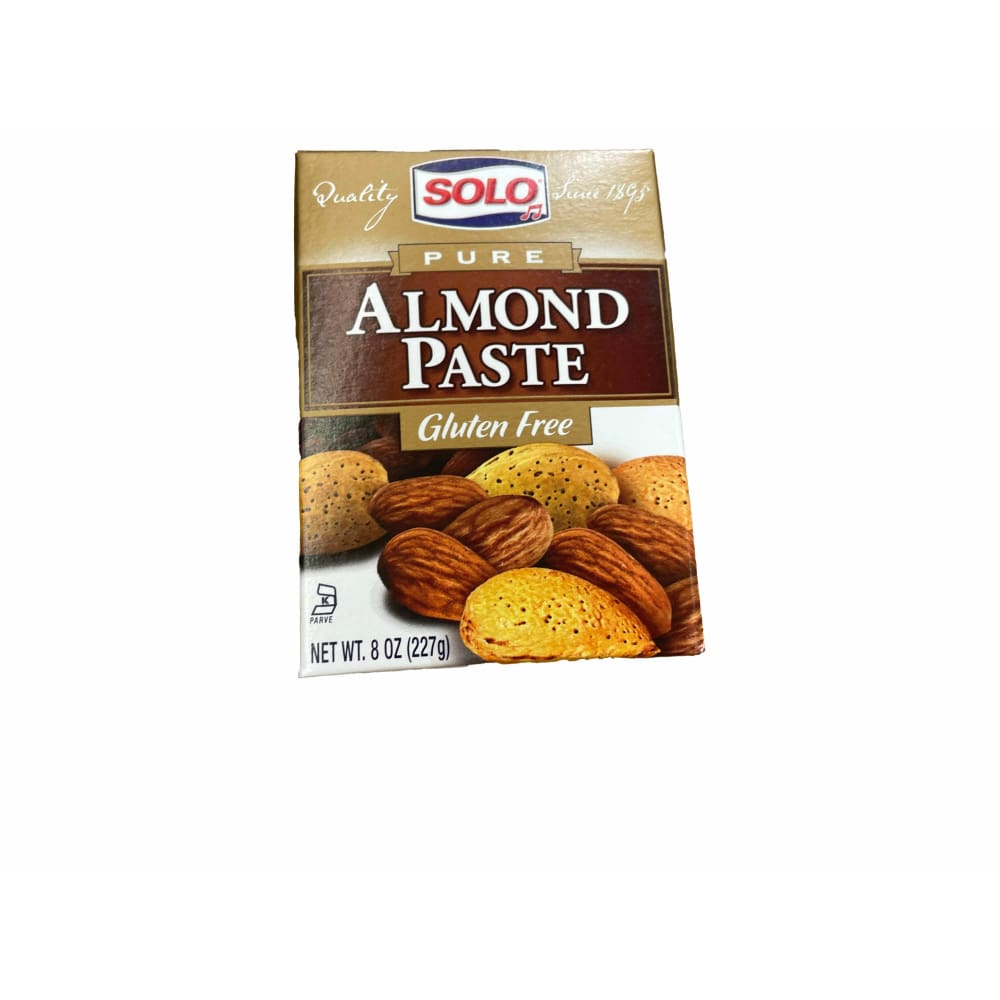 Solo Solo Gluten Free Almond Paste 8 oz. Box