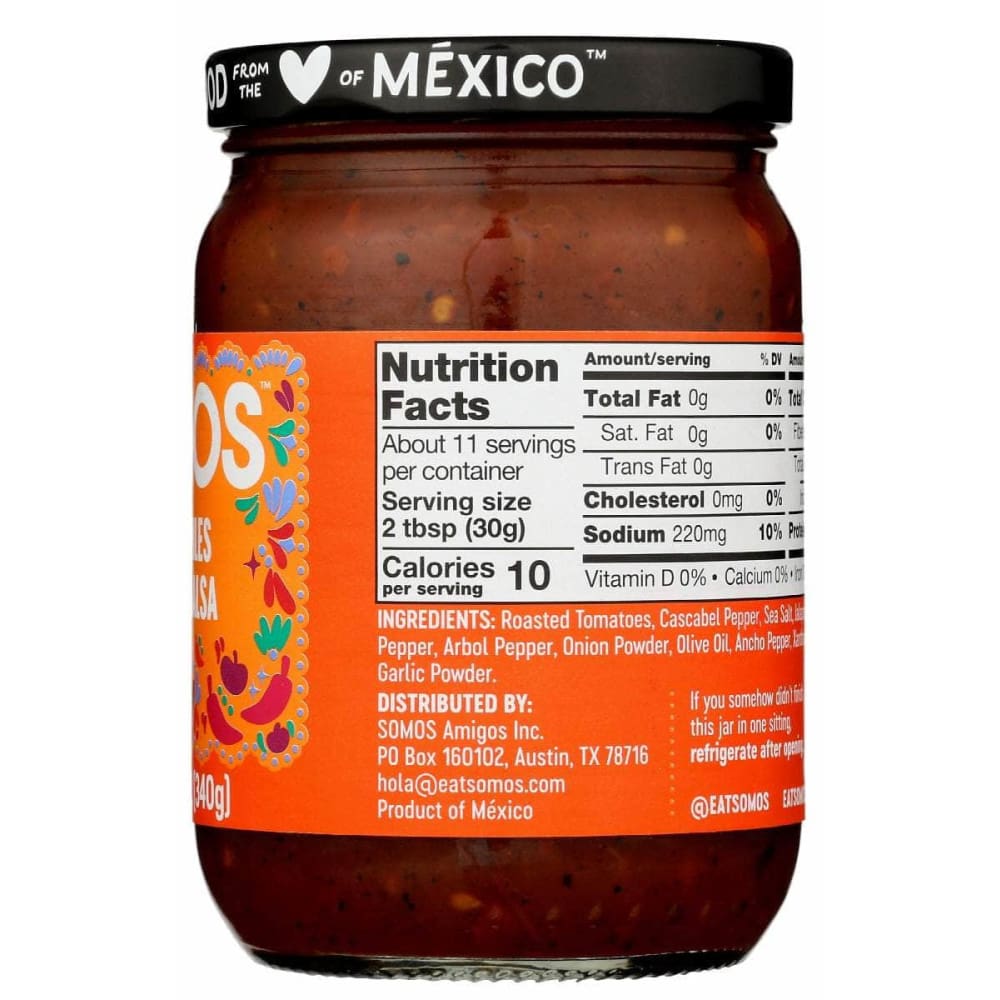 SOMOS Grocery > Salsas SOMOS: Cuatro Chiles Taqueria Salsa, 12 oz