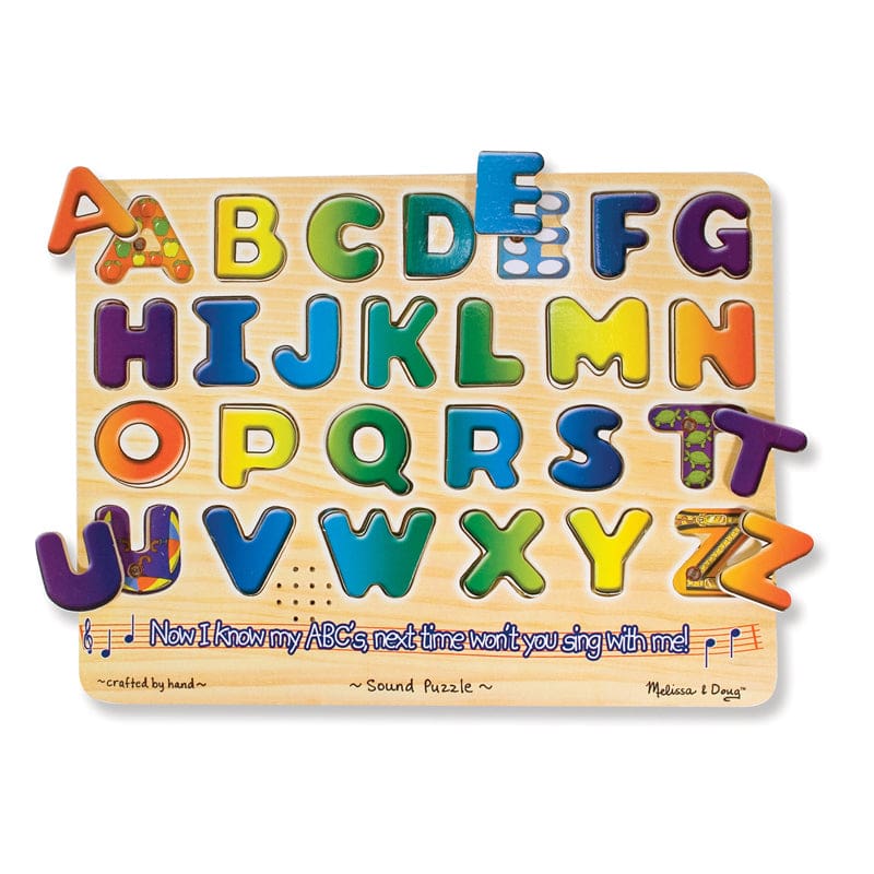 Sound Puzzles Alphabet - Alphabet Puzzles - Melissa & Doug