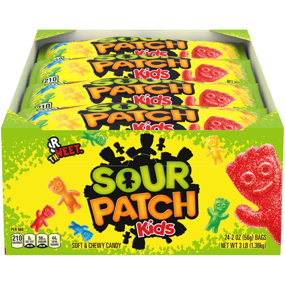 SOUR PATCH KIDS Soft & Chewy Candy (2 oz. 24 pk.) - Bulk Pantry - SOUR PATCH