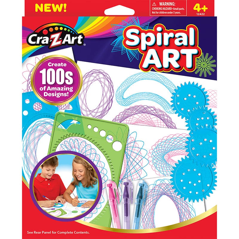 Spiral Art (Pack of 6) - Art & Craft Kits - Cra-z-art