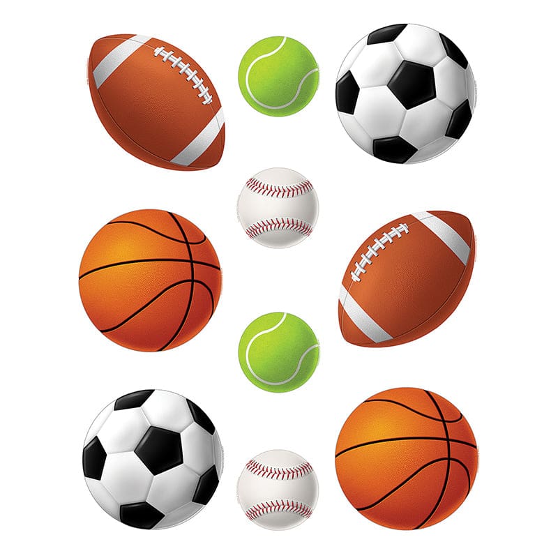 Sports Balls Accents (Pack of 8) - Accents - Teacher Created Resources