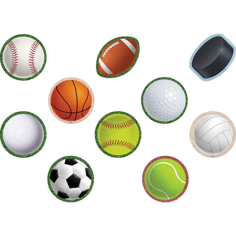 Sports Mini Accents (Pack of 10) - Accents - Teacher Created Resources