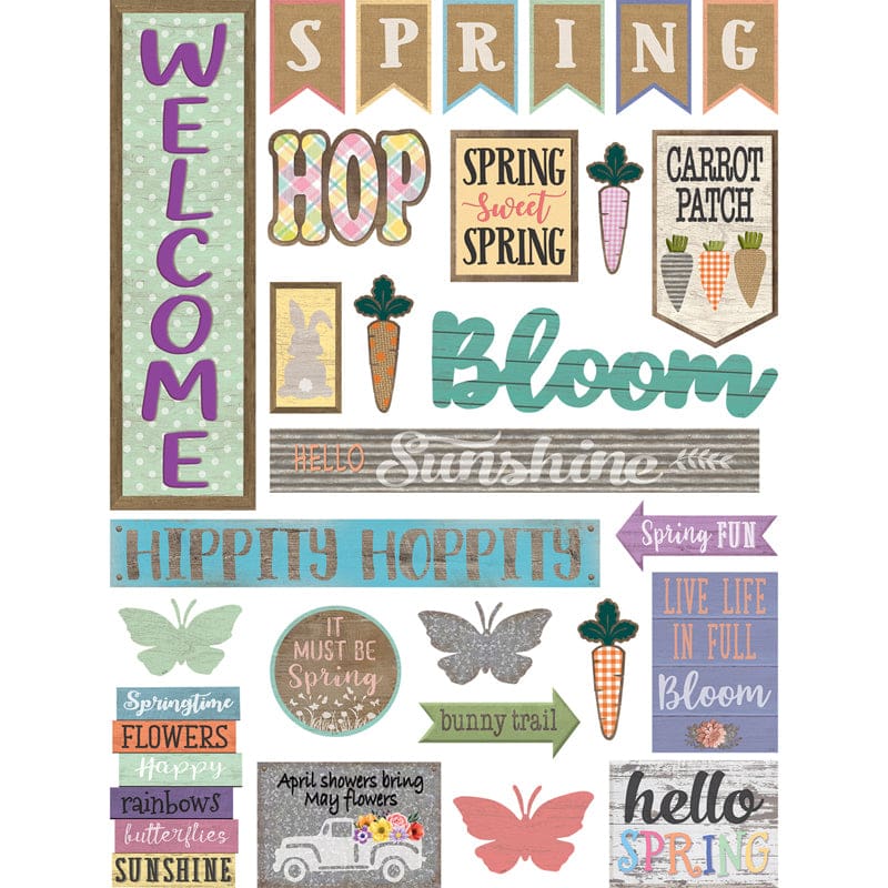 Spring Mini Bulletin Board St Home Sweet Classroom (Pack of 6) - Holiday/Seasonal - Teacher Created Resources