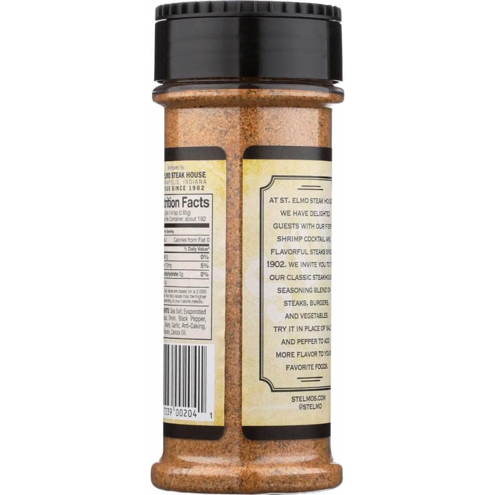 ST ELMO STEAK HOUSE Seasoning St Elmo, 5.75 oz (Case of 3) ShelHealth