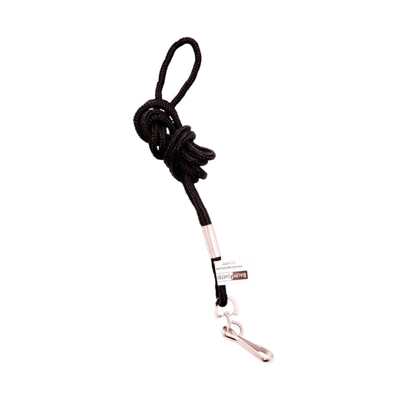 Standard Lanyard Black (Pack of 12) - Whistles - Baumgartens Inc