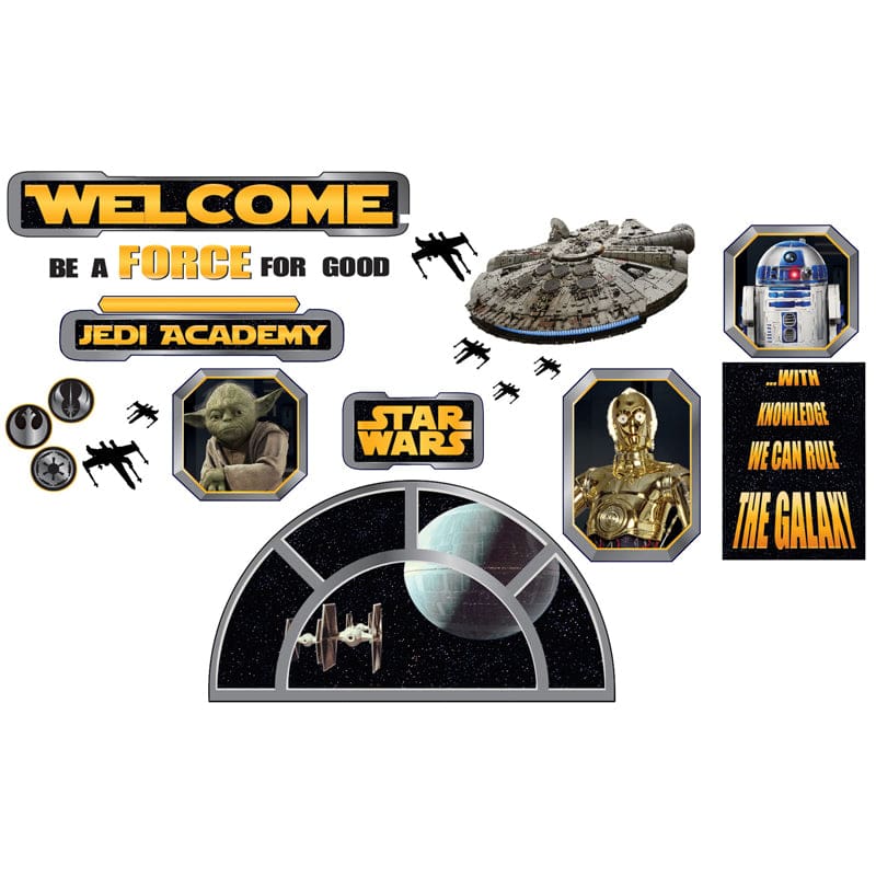 Star Wars Welcome To The Galaxy Bb Set (Pack of 3) - Classroom Theme - Eureka