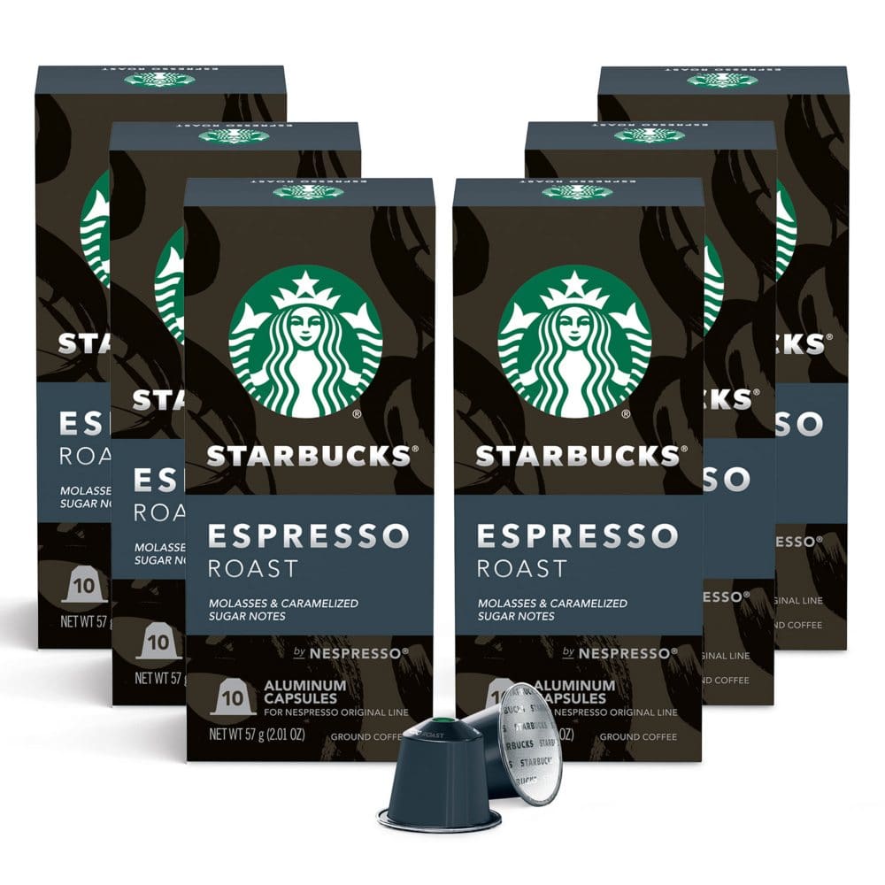 Starbucks by Nespresso Espresso Dark Roast (60 ct.) - K-Cups & Single Serve Coffee - Starbucks