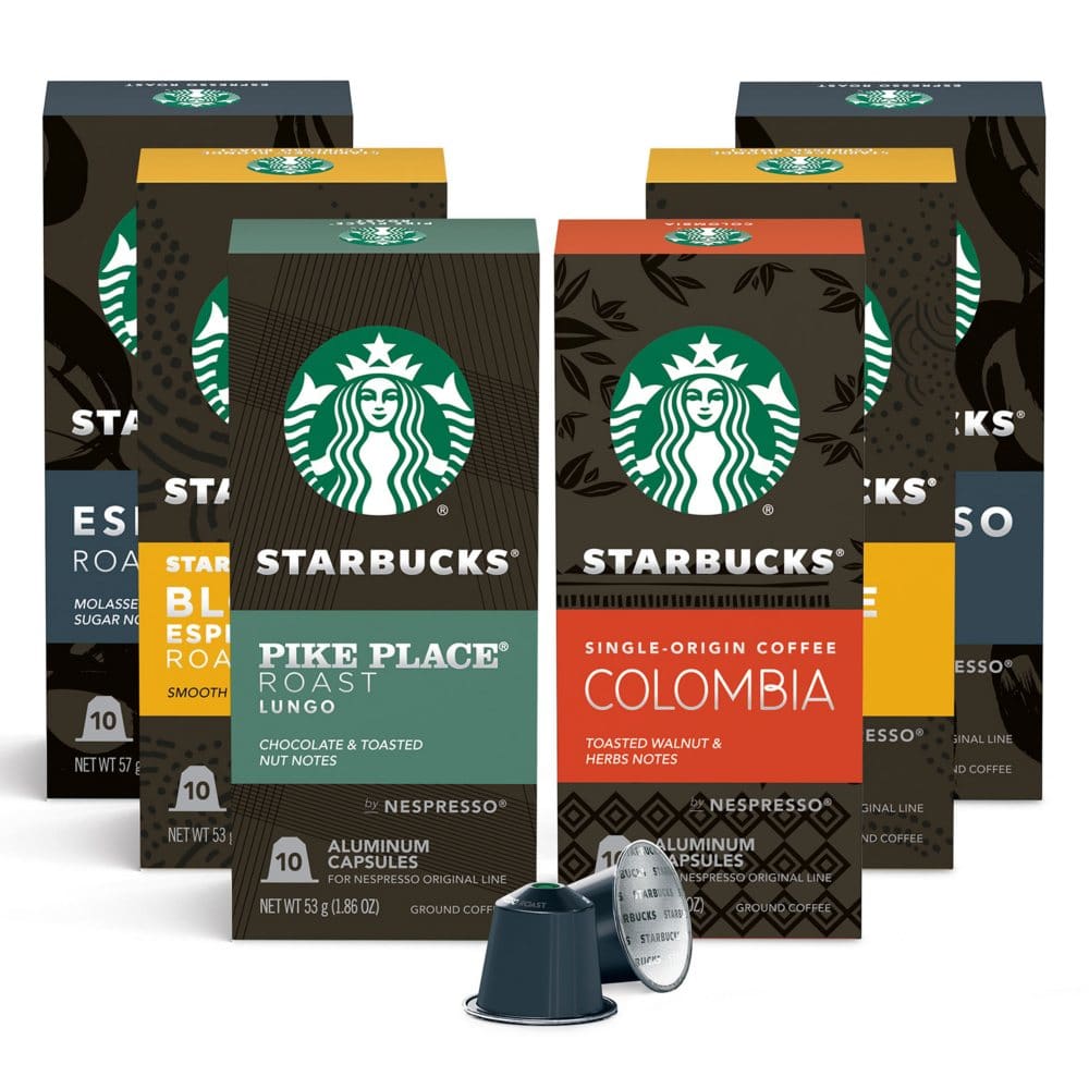 Starbucks by Nespresso, Variety Pack (60 ct.) ShelHealth