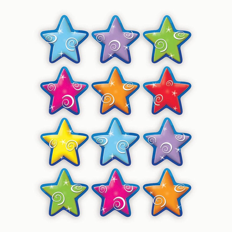 Stars Mini Accents (Pack of 10) - Accents - Teacher Created Resources