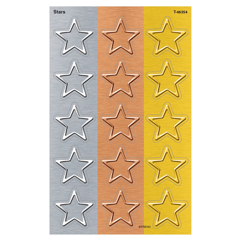 Stars Supershapes Stickers Large I Love Metal (Pack of 12) - Stickers - Trend Enterprises Inc.