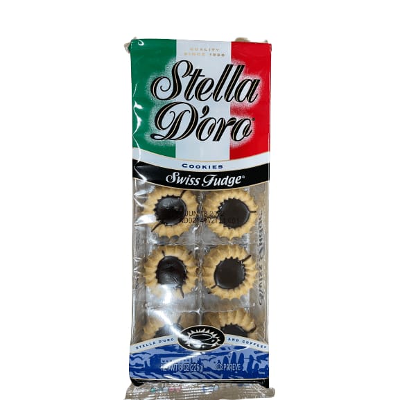 Stella D'oro Stella D'oro Cookies, Swiss Fudge, 8 oz