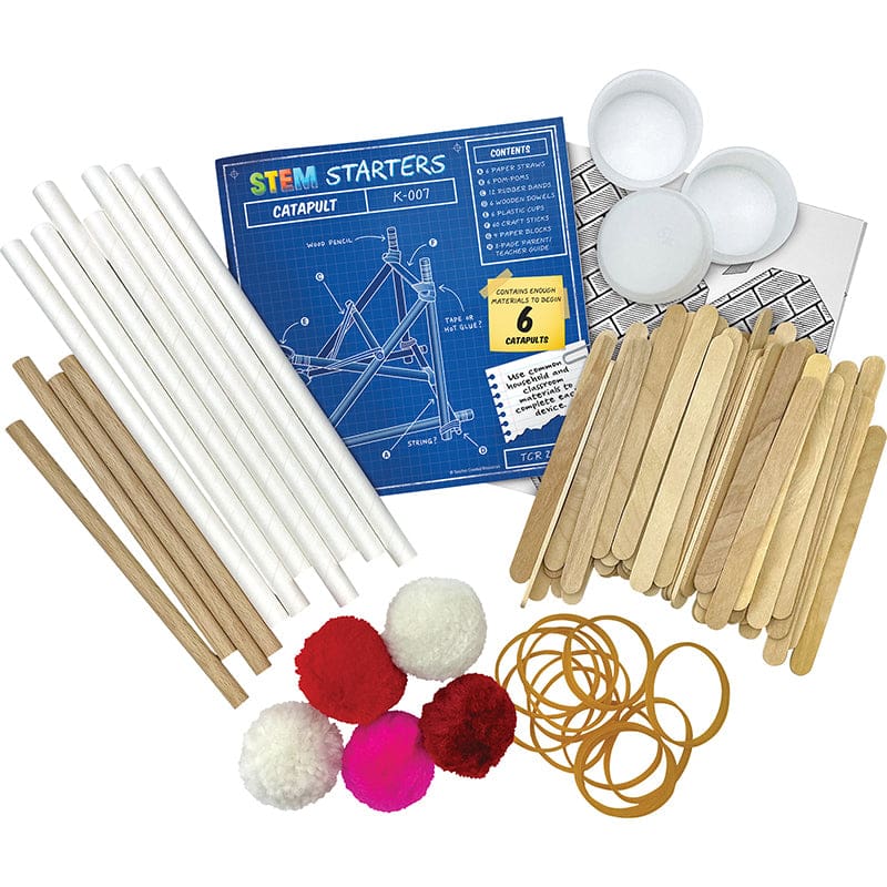 Stem Starters Catapult (Pack of 6) - Experiments - Teacher Created Resources