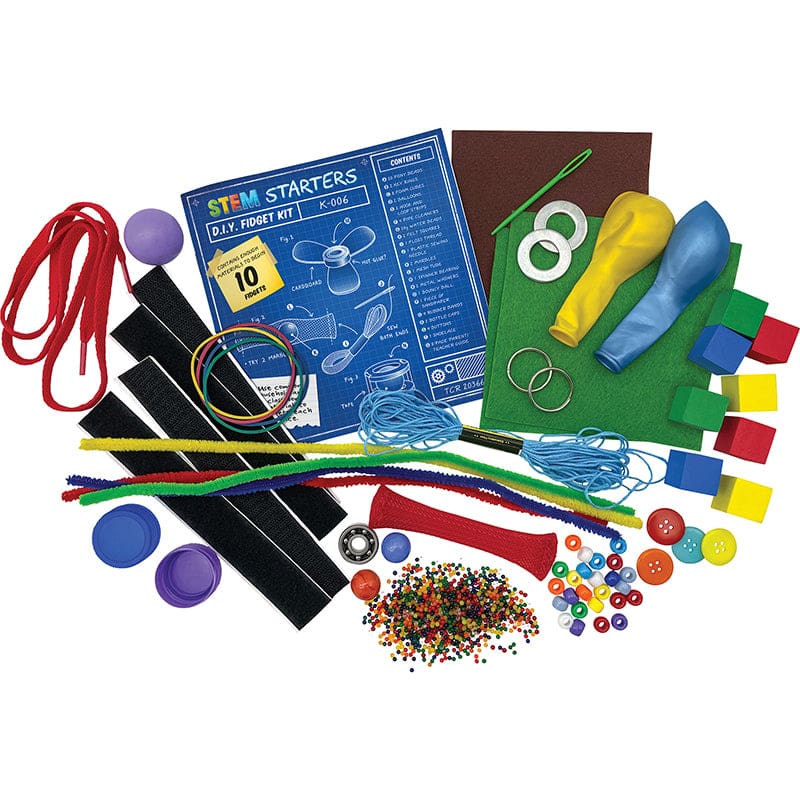 Stem Starters Diy Fidget Kit (Pack of 3) - Experiments - Teacher Created Resources