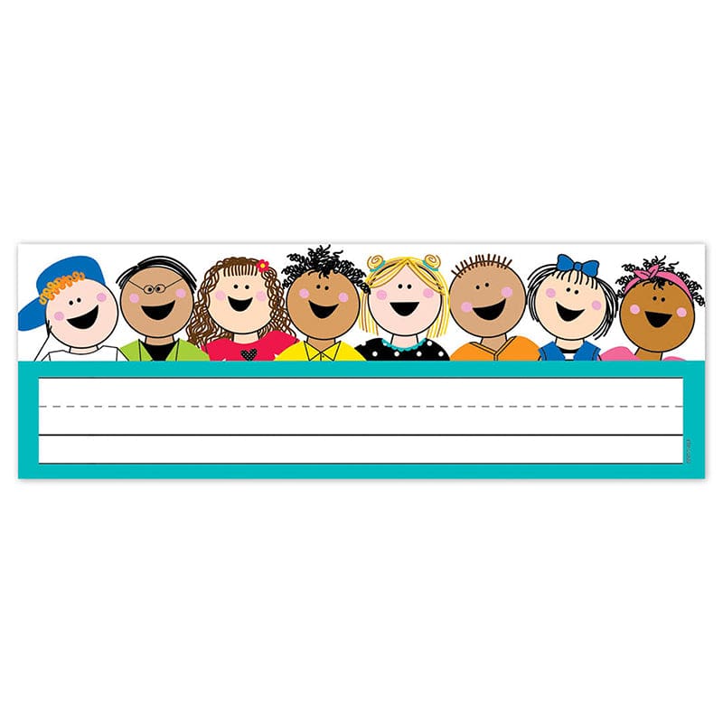 Stick Kids Name Plates 36Pk (Pack of 10) - Name Plates - Creative Teaching Press