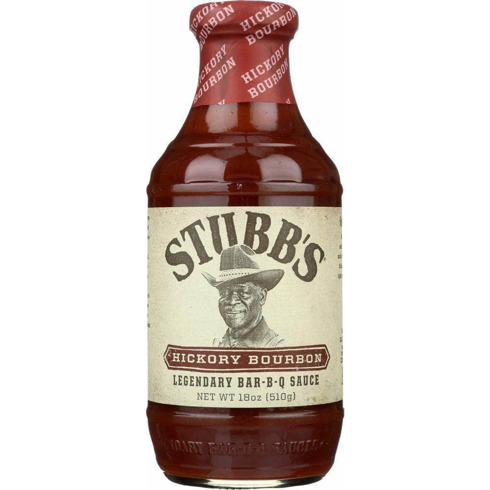 Stubbs Stubb's All-Natural Bar-B-Q Sauce Hickory Bourbon, 18 oz