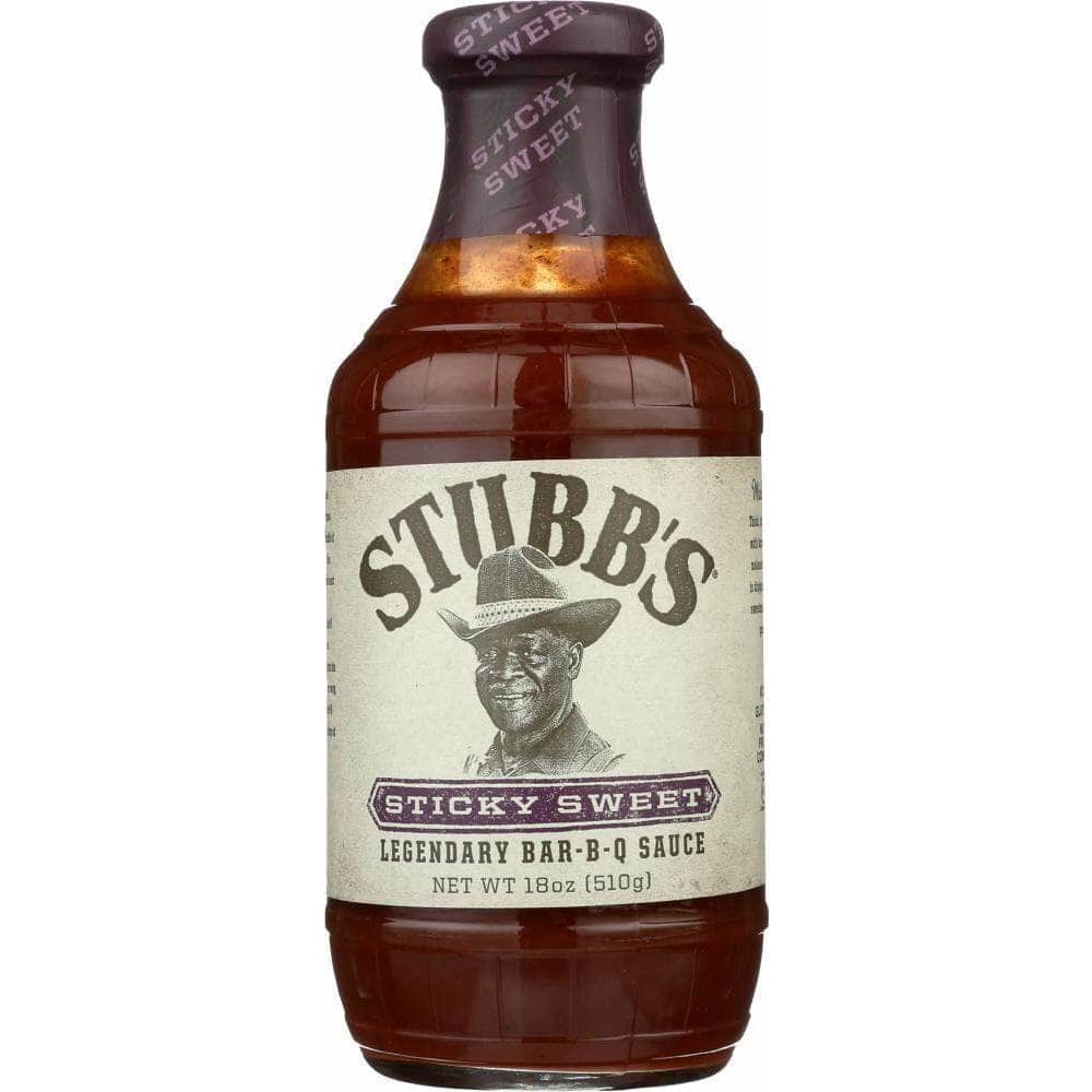 Stubbs Stubb's All-Natural Bar-B-Q Sauce Sticky Sweet, 18 Oz