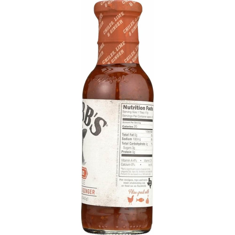 STUBBS Stubbs Chili Lime And Ginger Pork Marinade, 12 Oz