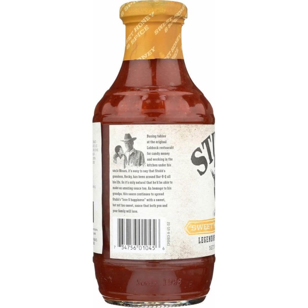 STUBBS Stubbs Sauce Bbq Swt Hny Spice, 18 Oz