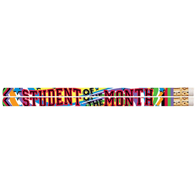 Student Of The Month Pencils 12Pk (Pack of 12) - Pencils & Accessories - Musgrave Pencil Co Inc