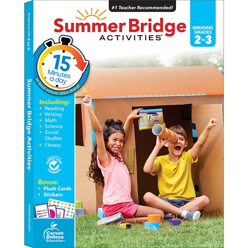 Summer Bridge Activities Gr 2-3 (Pack of 3) - Skill Builders - Carson Dellosa Education