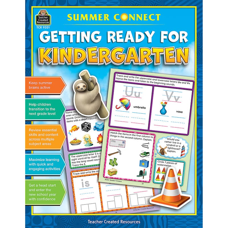 Summer Connect Getting Ready Gr K (Pack of 10) - Skill Builders - Teacher Created Resources