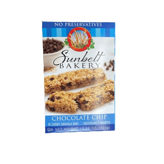 Sunbelt Sunbelt Bakery Family Pack Chocolate Chip Chewy Granola Bars, 10 Ct, 10.56 Oz