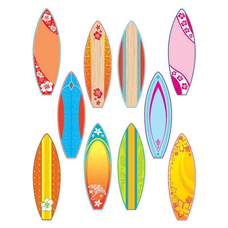 Surfboards Accents (Pack of 8) - Accents - Teacher Created Resources